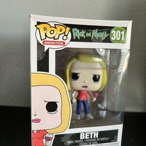 Funko Pop Rick and Morty Beth Vinyl Figure